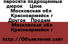 паросята подрощенные дюрок. › Цена ­ 5 000 - Московская обл., Красноармейск г. Другое » Продам   . Московская обл.,Красноармейск г.